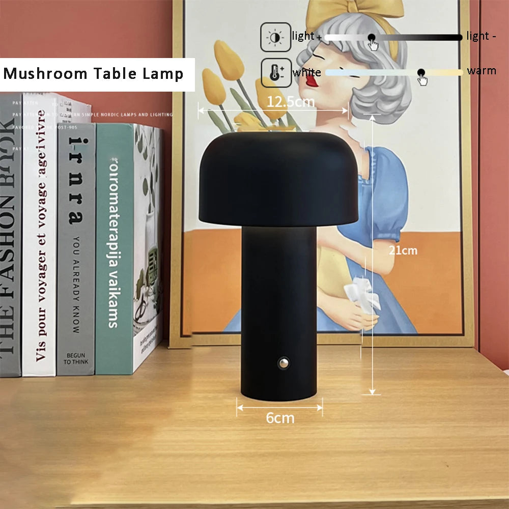 Lampe Champignon LED - sans fil