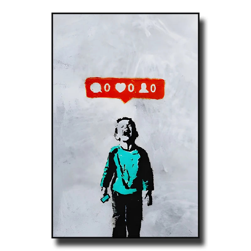 Affiche Toile Graffiti