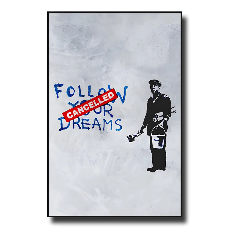 Affiche Toile Graffiti