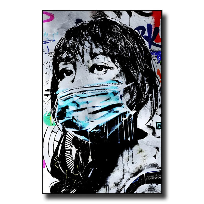 Affiche Toile Graffiti