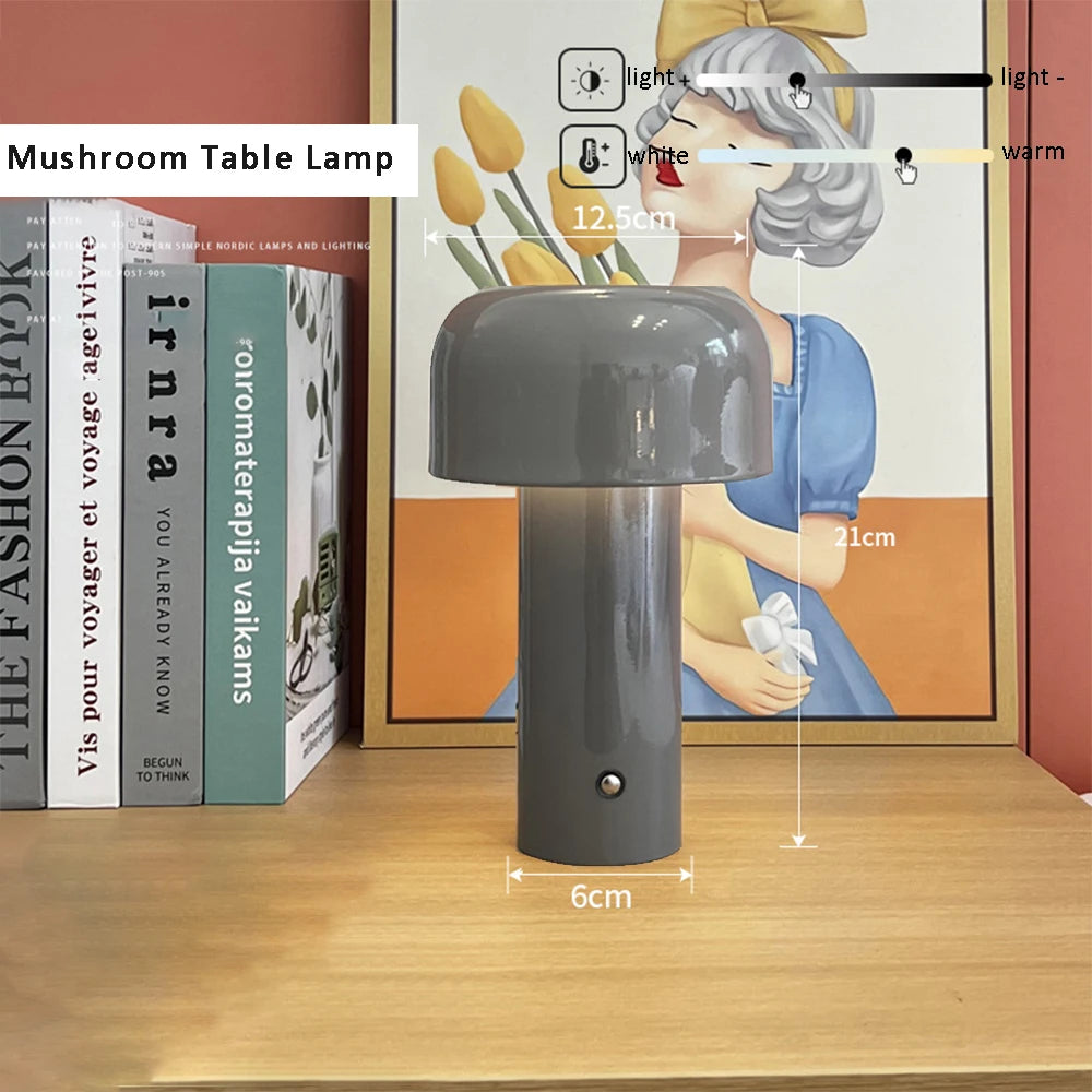 Lampe Champignon LED - sans fil