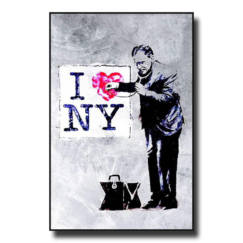 Affiche Toile Graffiti