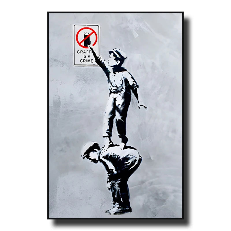 Affiche Toile Graffiti