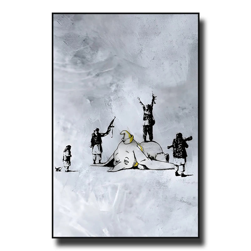 Affiche Toile Graffiti