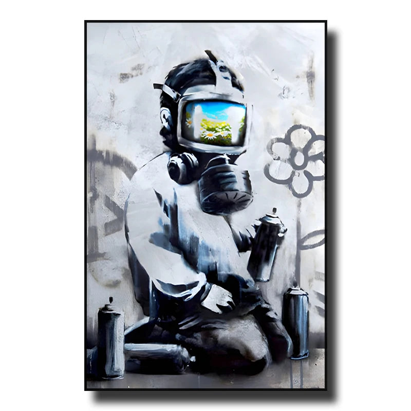 Affiche Toile Graffiti