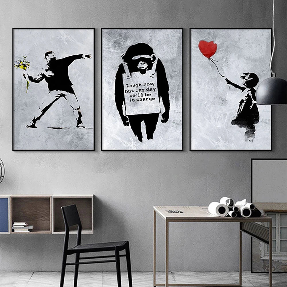 Affiche Toile Graffiti