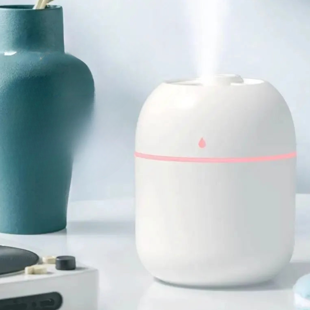 Humidificateur Portable en Forme de Goutte d’Eau – USB, Silencieux et Atomisation d’Air