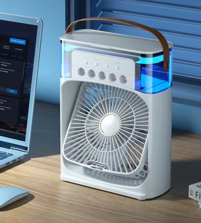 Ventilateur Refroidisseur d’Air 3-en-1