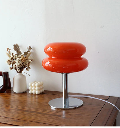 Lampe de Table en Verre Macaron