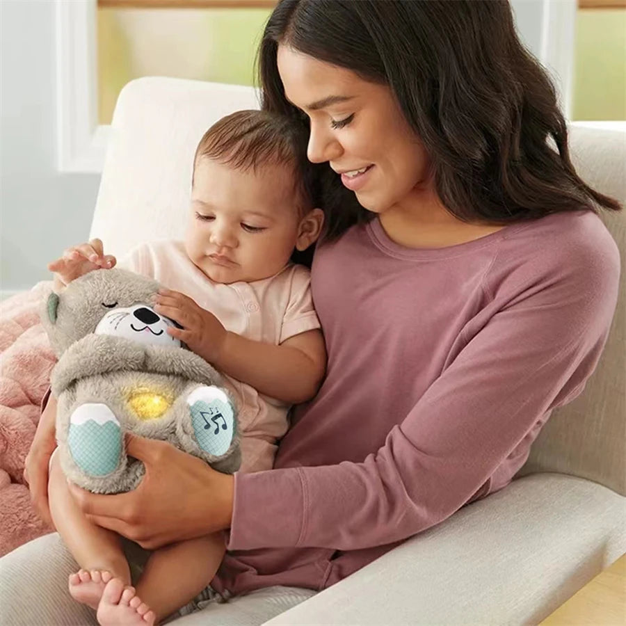 Peluche Apaisante Respirante – Compagnon Musical et Lumineux