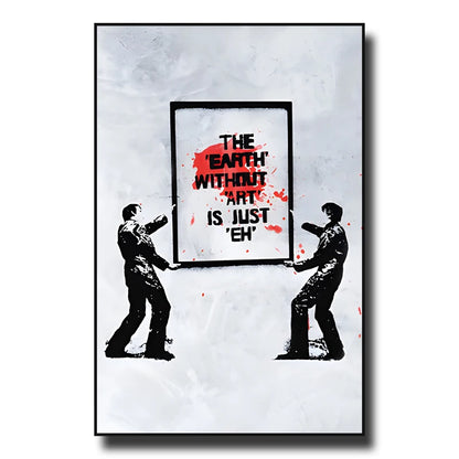 Affiche Toile Graffiti