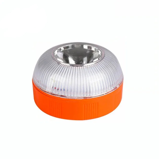 Luz de Emergencia V16 Homologada DGT - Recargable USB con Base Magnética