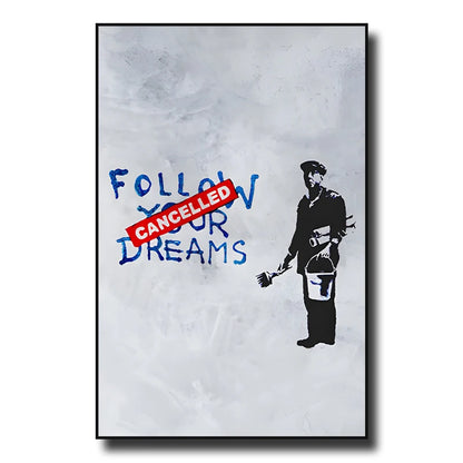 Affiche Toile Graffiti