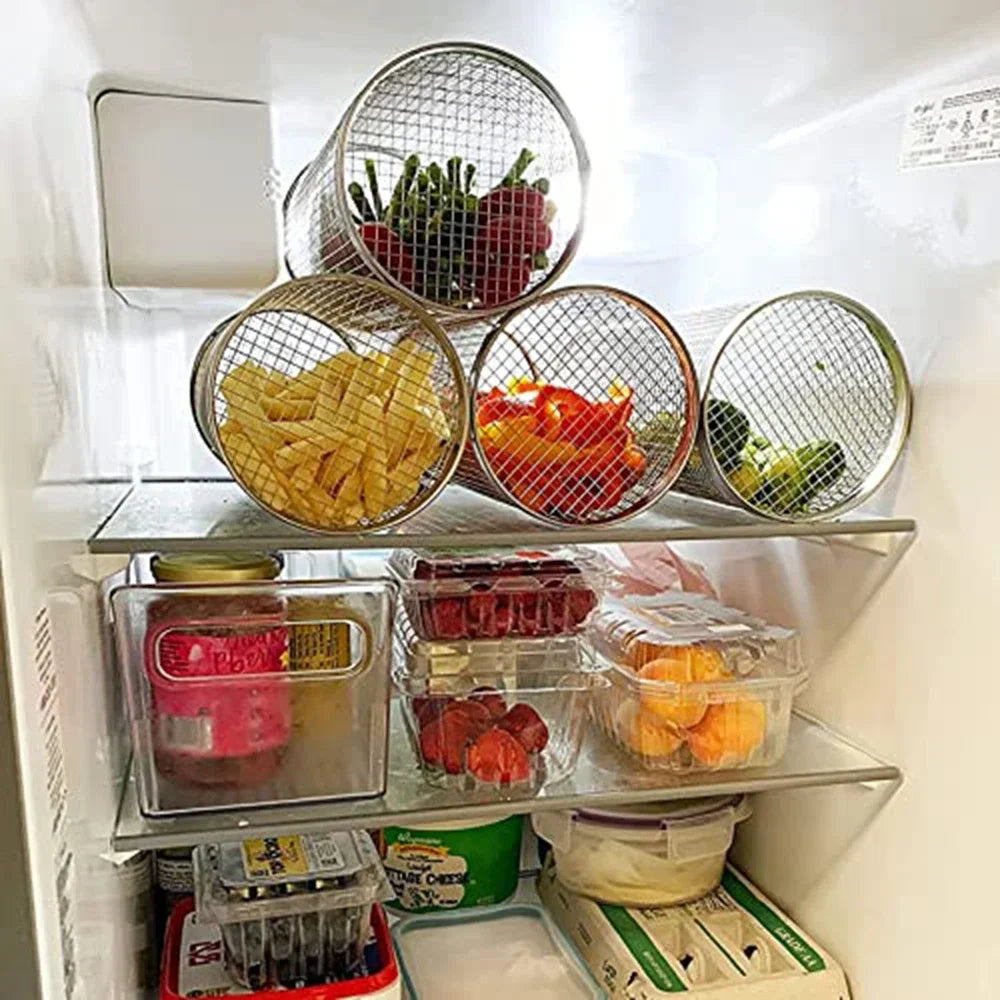 Panier BBQ Cylindrique Inox