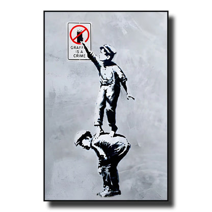 Affiche Toile Graffiti