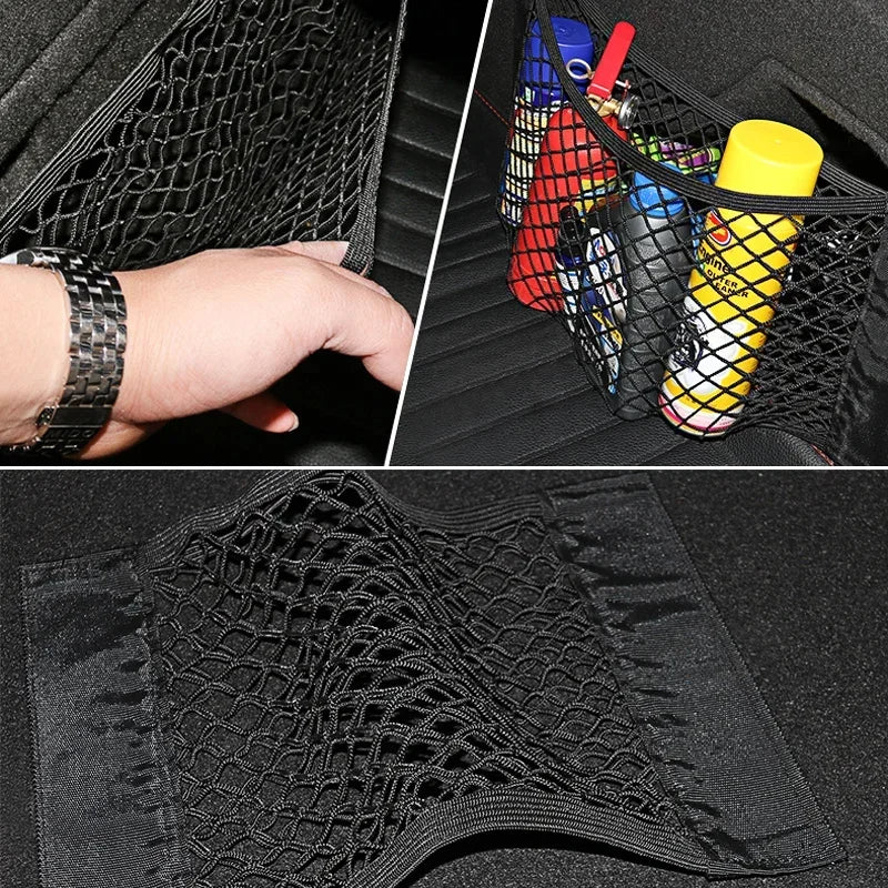 Filet de Rangement Voiture – Élastique